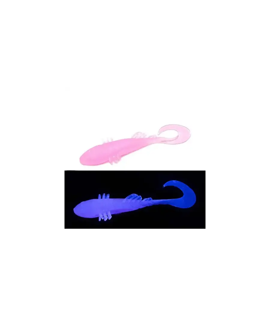 Приманка Bait Breath BeTanCo Curly Tail 2" (8шт.) (S832 Grow Pink ／Keime light)