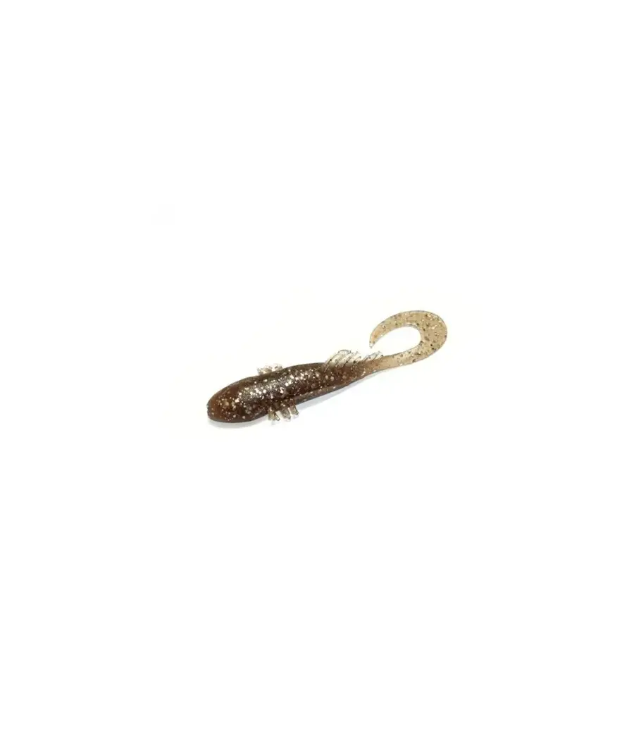 Приманка Bait Breath BeTanCo Curly Tail 2" (8шт.) (S833 Smoke/Silver)