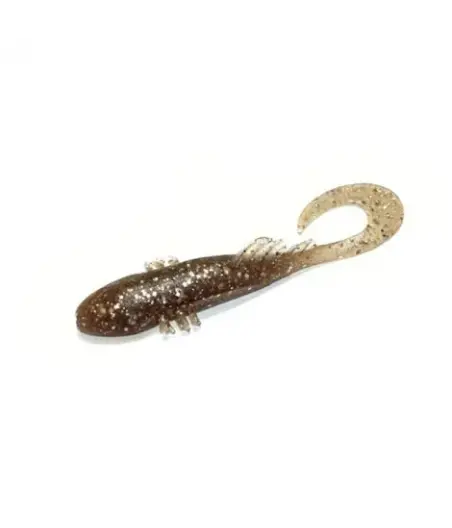 Приманка Bait Breath BeTanCo Curly Tail 2" (8шт.) (S833 Smoke/Silver)