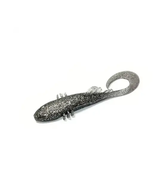 Приманка Bait Breath BeTanCo Curly Tail 2" (8шт.) (S844 KATAKUCHI (smoke silver))