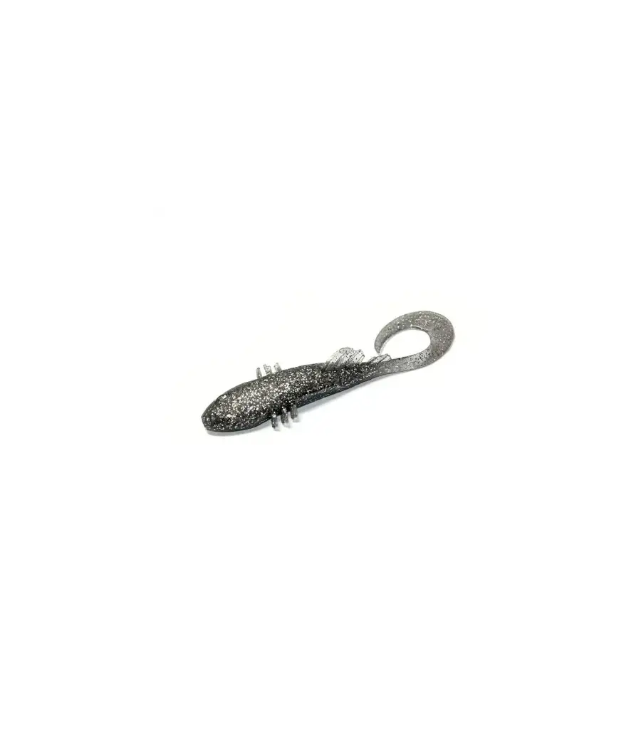 Приманка Bait Breath BeTanCo Curly Tail 2" (8шт.) (S844 KATAKUCHI (smoke silver))