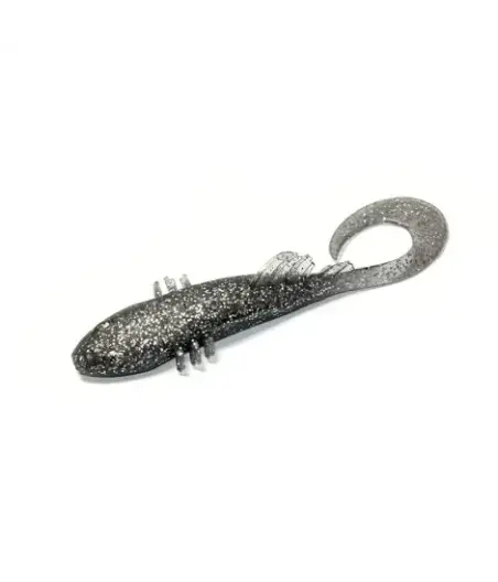 Приманка Bait Breath BeTanCo Curly Tail 2" (8шт.) (S844 KATAKUCHI (smoke silver))
