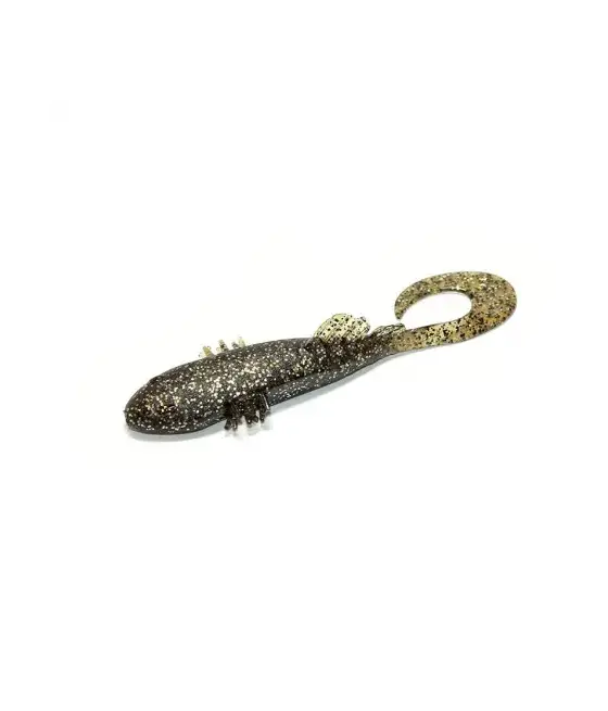 Приманка Bait Breath BeTanCo Curly Tail 2" (8шт.) (S846 Greenpumpkin／Silver)