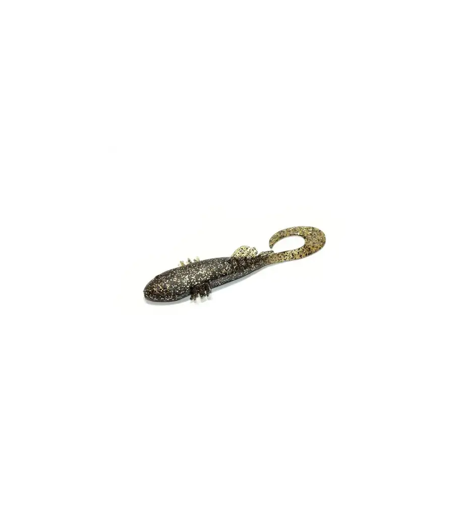 Приманка Bait Breath BeTanCo Curly Tail 2" (8шт.) (S846 Greenpumpkin／Silver)