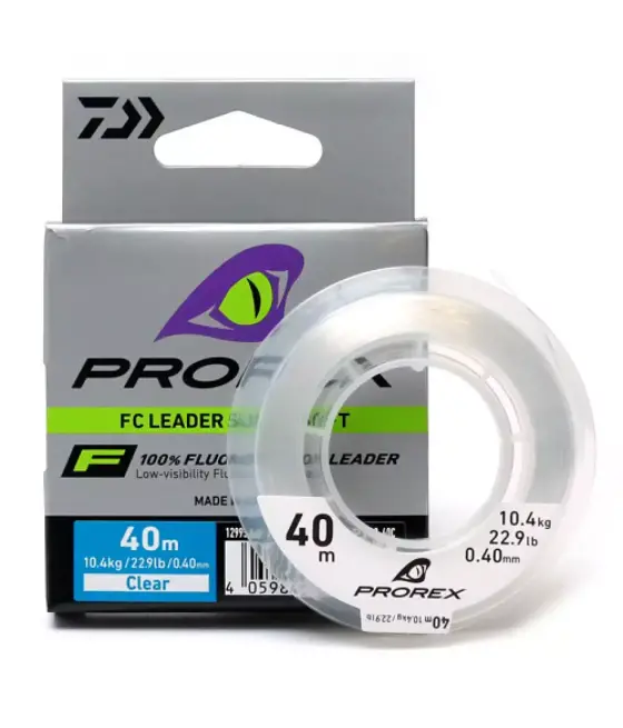 Флюорокарбон Daiwa Prorex FC Leader Super Soft 40m 10.4kg 0.40mm