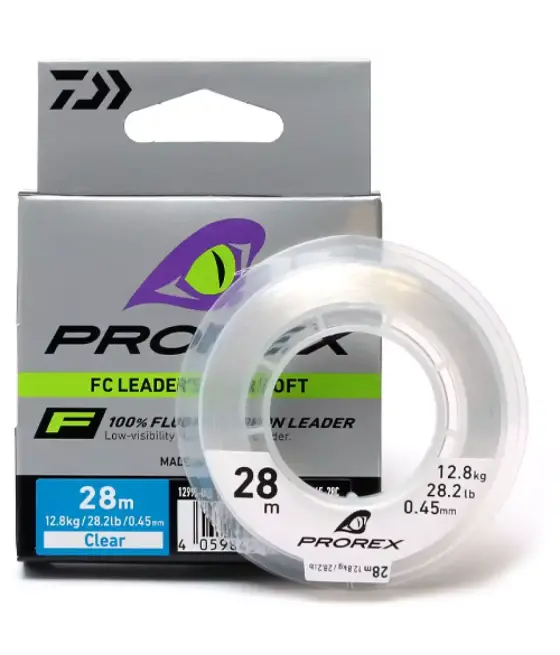 Флюорокарбон Daiwa Prorex FC Leader Super Soft 28m 12.8kg 0.45mm