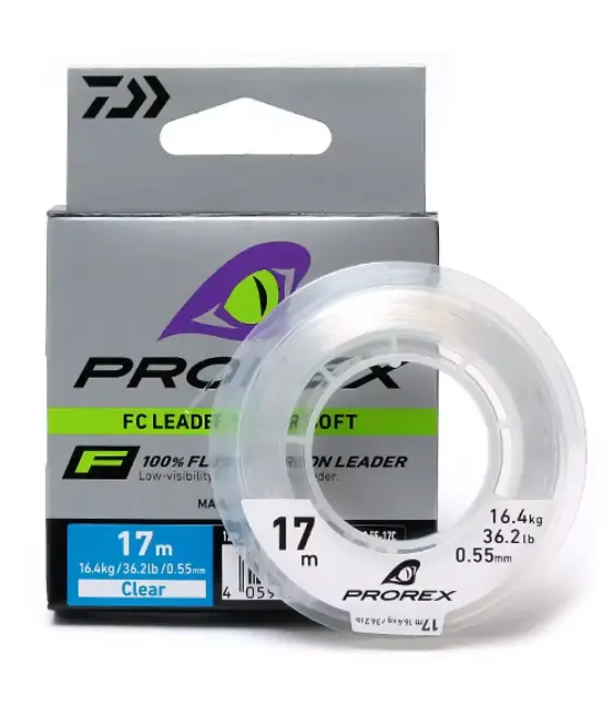 Флюорокарбон Daiwa Prorex FC Leader Super Soft 17m 16.4kg 0.55mm