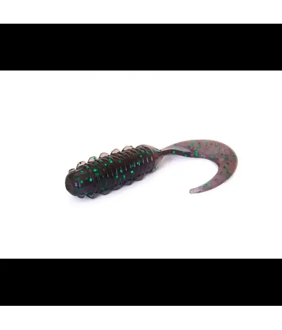 Приманка Bait Breath Micro Grub 2" (12шт.) (Ur26 Junebug/green-seed)