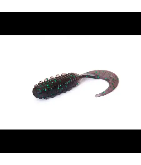 Приманка Bait Breath Micro Grub 2" (12шт.) (Ur26 Junebug/green-seed)