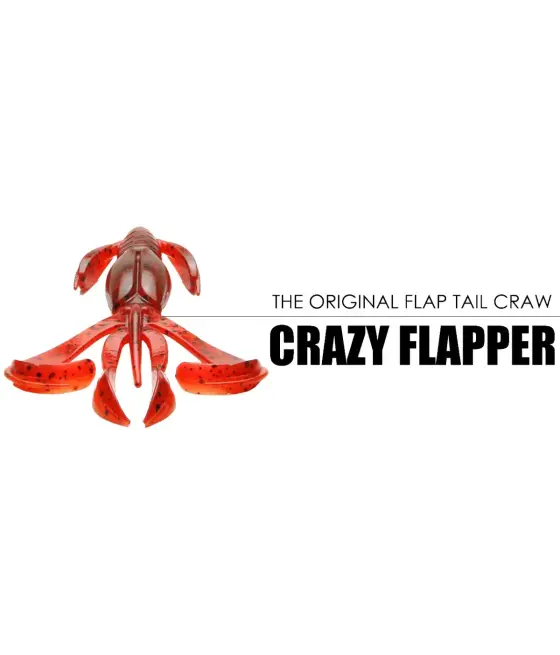 Силикон Keitech Crazy Flapper 2" PAL09 Violet Fire (8 шт/уп)